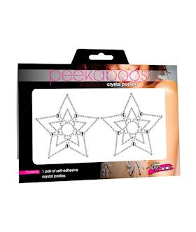 Crystal Star Rhinestone Pasties