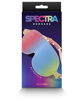 Spectra Bondage Blindfold Rainbow