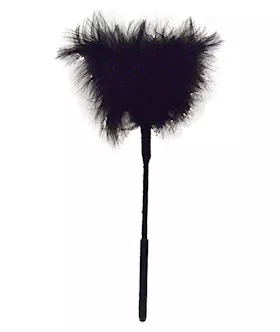 Sex amp Mischief Feather Tickler  Black