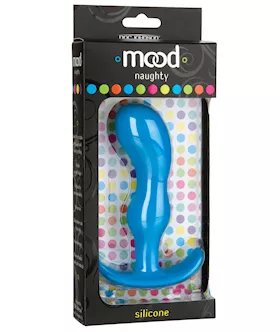 Mood Naughty 2 Butt Plug Large  Blue