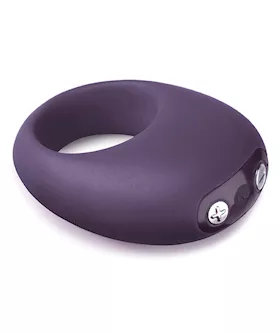 Je Joue Mio Cock Ring wFive Vibrations  Purple