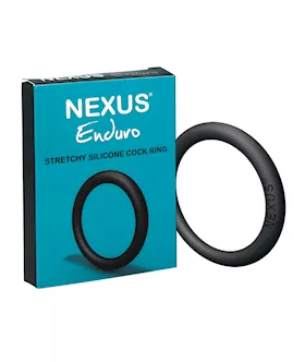 Nexus Enduro Silicone Cock Ring  Black