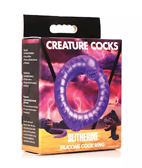 Creature Cocks Slitherine Silicone Cock Ring  Purple