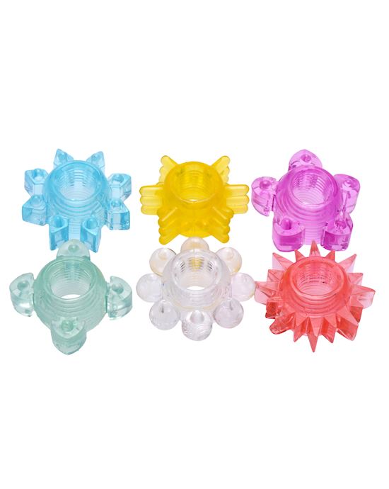 Enhance 6 Piece Cock Ring Set