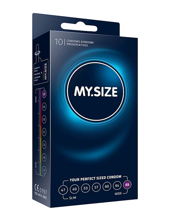 My Size Condoms 69mm 10pk