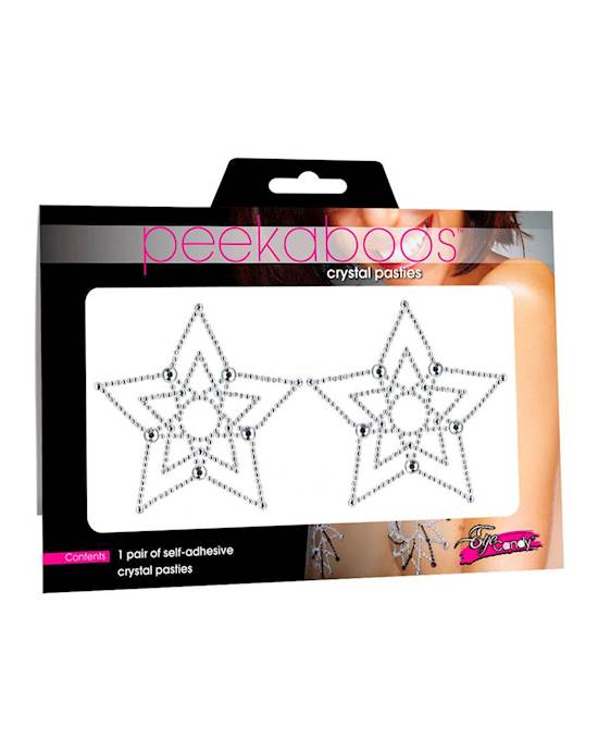 Crystal Star Rhinestone Pasties