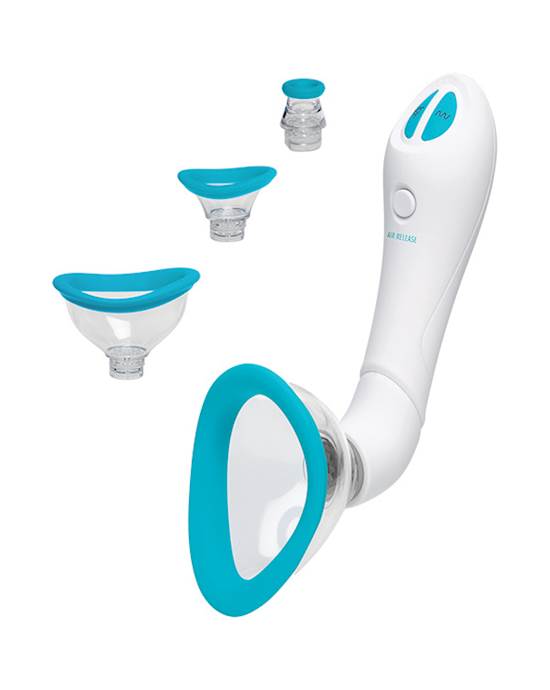 BloomIntimate Body Pump Vibrator  4IN1 Interchangeable Set