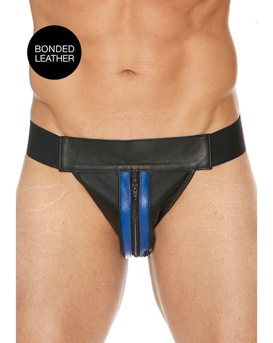 Plain Front Jock With Zip