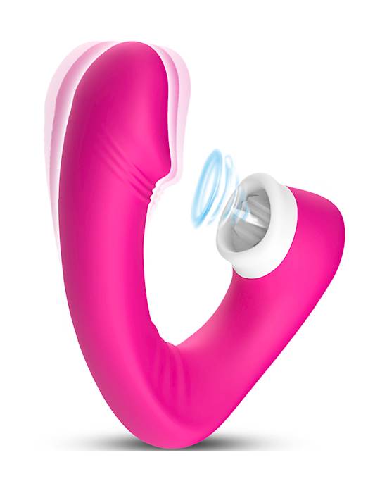 Lucie GSpot and Licking Vibrator
