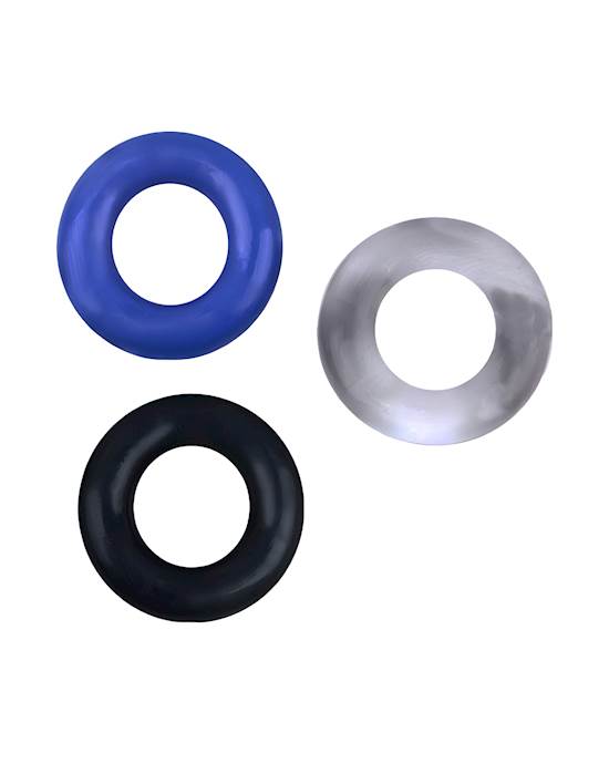 Triple Cock Ring Set