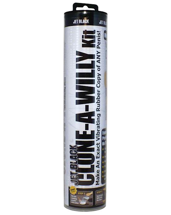 CloneAWilly Kit Vibrating  Jet Black