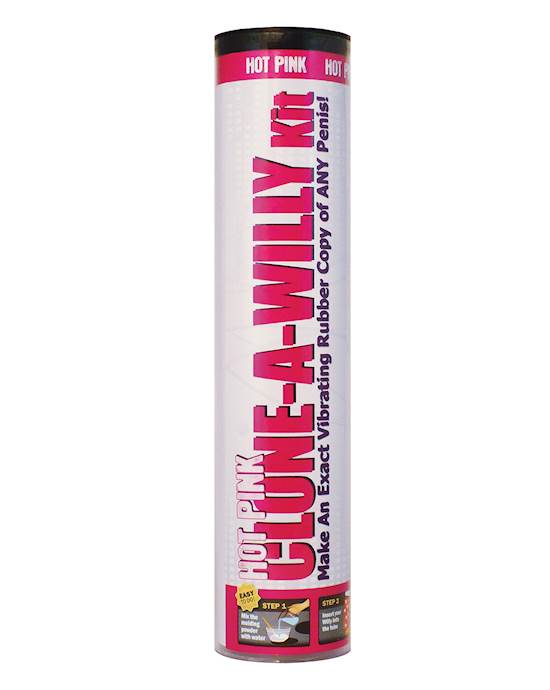 CloneAWilly Kit Vibrating  Hot Pink