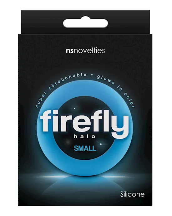 Firefly Halo Small Cockring - Blue