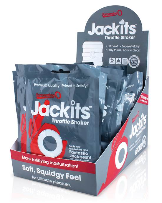 Screaming O Jackits Throttle Stroker  Clear