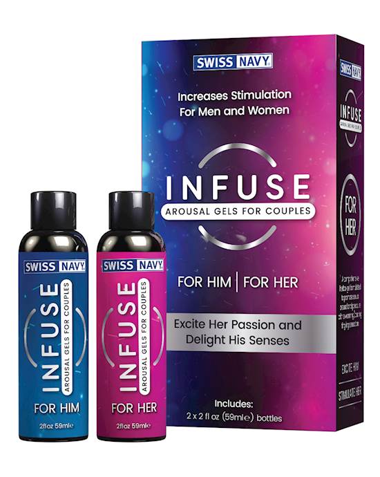 Swiss Navy Infuse Arousal Gels for Couples