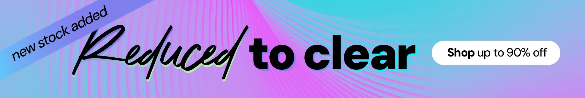 Reduced to clear sex toys