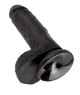 King Cock Suction Cup Dildo With Balls