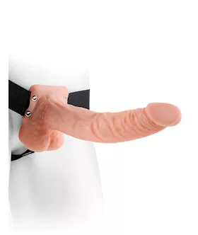 Fetish Fantasy Series 9 Inch Hollow StrapOn with Balls