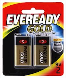 Eveready Gold 9v 2 pack