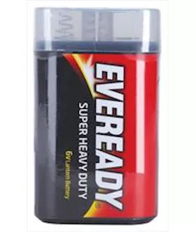Eveready Super Heavy Duty 6V Lantern Battery