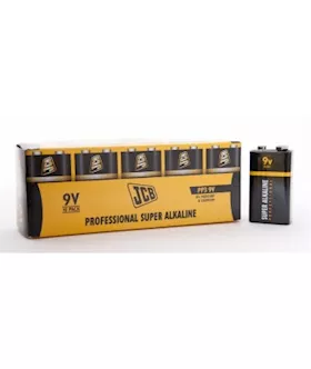 JCB 9 Volt Alkaline 15v Pack Of 10