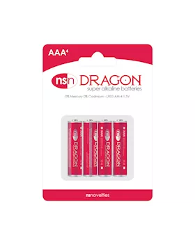 Dragon Alkaline AAA Battery 4Pack