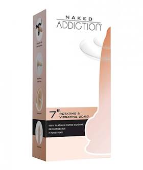 Naked Addiction Rotating & Vibrating Dong