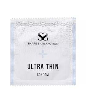 Share Satisfaction Ultra Thin Condom Single