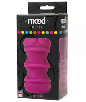 Mood Ultraskyn Thick Ribbed Stroker - Purple