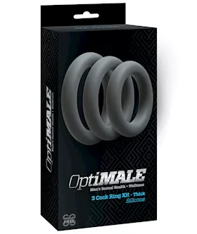 OptiMale C Ring Kit Thick  Slate