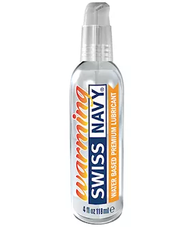 Swiss Navy Warming Water Based Lubricant  4 oz