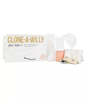 Clone-a-willy Plus+ Balls Kit - Light Tone