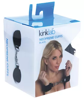KinkLab Neoprene Cuffs  Black