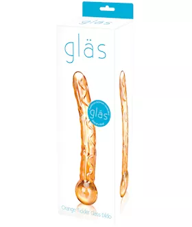 Glas Tickler Dildo  Orange