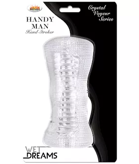 Wet Dreams Handy Man Stroker  Clear