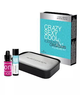 Sensuva Crazy Sexy Cool Icebergs & Orgasms Pleasure Kit