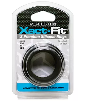 Perfect Fit Xact Fit 3 Ring Kit S/m/l - Black