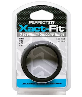 Perfect Fit Xact Fit 3 Ring Kit L/xl - Black