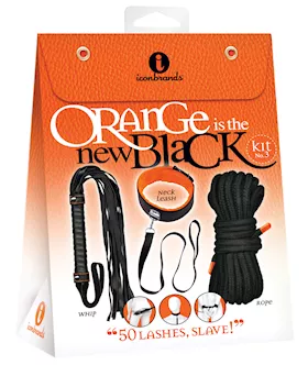The 9's Orange Is The New Black Kit #3 - 50 Lashes Slave