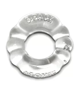 Oxballs Atomic Jock 6Pack Shaped Cockring Clear