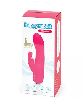 Happy Rabbit Mini Rabbit Rechargeable  Pink