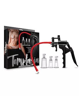Blush Temptasia Clitoris amp Nipple Pleasure Enhancement Pump System