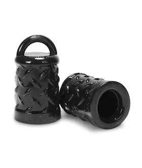 Oxballs Gripper Nipple Suckers  Black