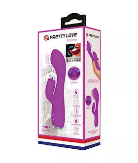 Pretty Love Gloria Licking Rabbit  Fuchsia