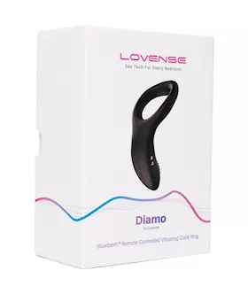 Lovense Diamo Cock Ring Black