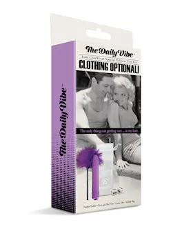 The Daily Vibe Clothing Is Optional Kit - Purple