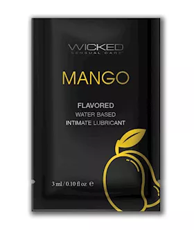 Wicked Sensual Care Water Based Lubricant  1 oz Mango