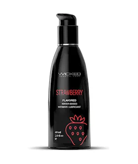 Wicked Sensual Care Water Based Lubricant  2 oz Strawberry