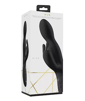 Shots Vive Niva Rotating Rabbit  Black