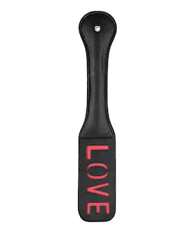 Shots Ouch Love Paddle  Black